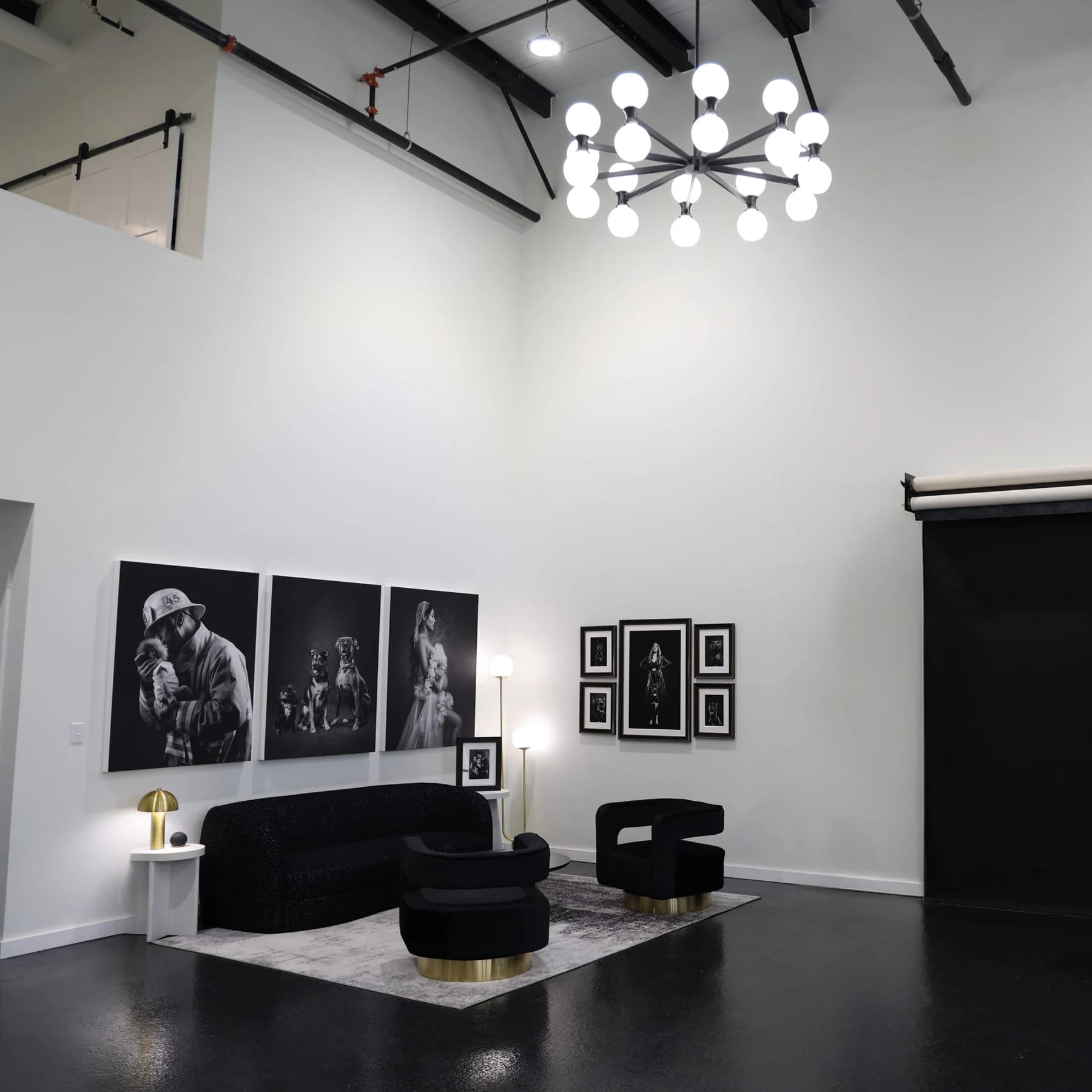Inside our McKinney portrait studio